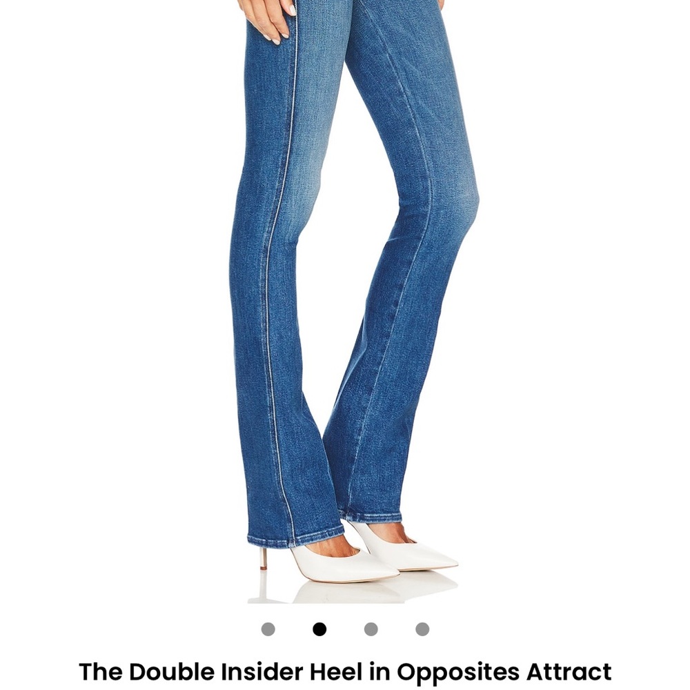 MOTHER Blue Flare & Wide Leg Jeans with Stretch